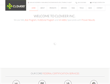 Tablet Screenshot of cloveer.com